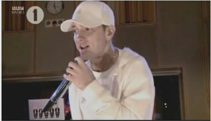 Eminem - Beautiful, 3 A.M. & We Made You live Zane Lowe on BBC Radio 1